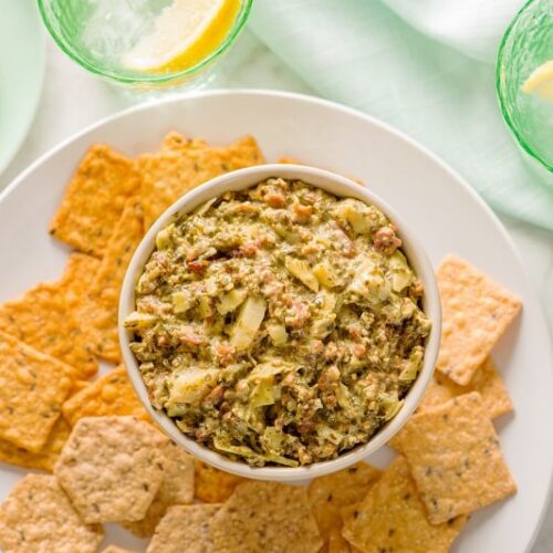 Creamy Artichoke and Bacon Pesto