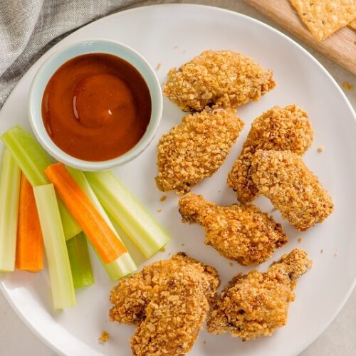 Crispy BBQ Chicken Wings