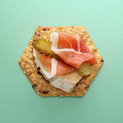 Brie, Prosciutto and Cornichon