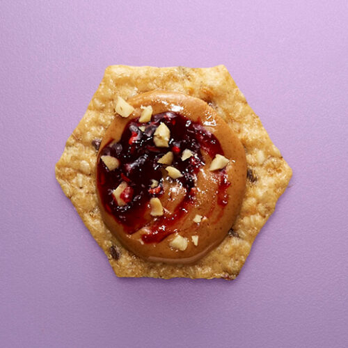 Peanut Butter and Raspberry Preserves