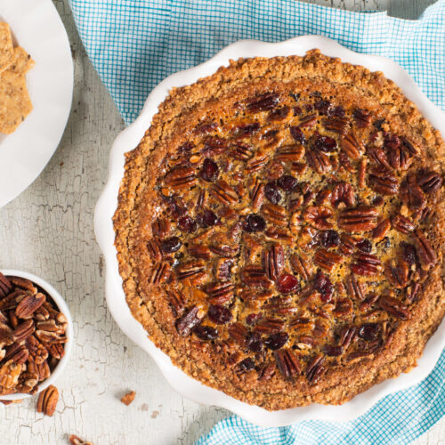 Pecan Cranberry Tart