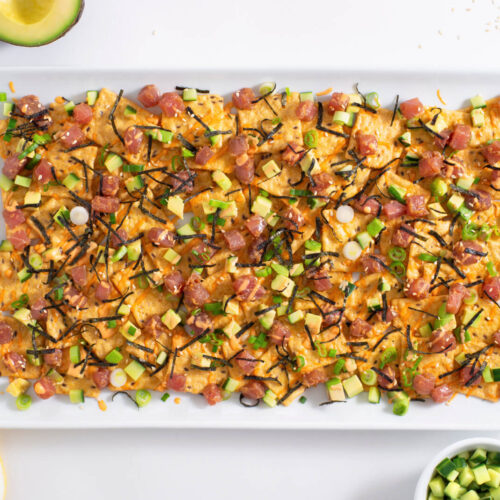 Tuna Poke Nachos