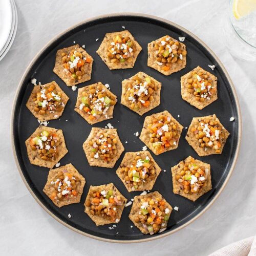 Rosemary Lentil Salad Bites Recipe