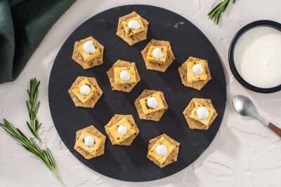 Rosemary Roasted Tofu Bites with Zesty Aioli Recipe