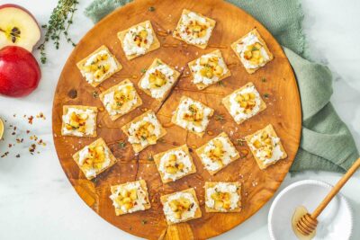 Roasted Apple and Ricotta Bites Recipe