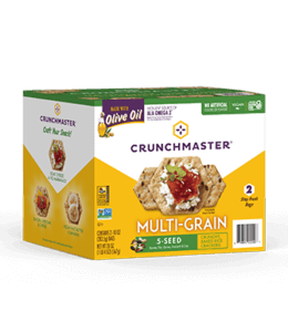 Crunchmaster Club Multi-Grain 5-Seed Crackers