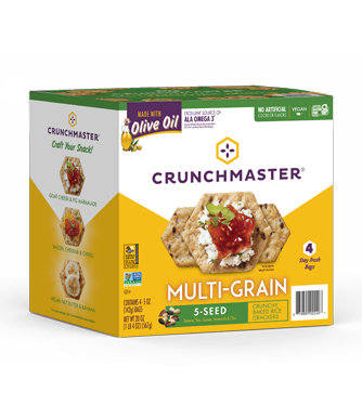 5-Seed Multi-Grain Crackers image