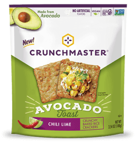 Crunchmaster Avocado Toast Chili Lime Crackers