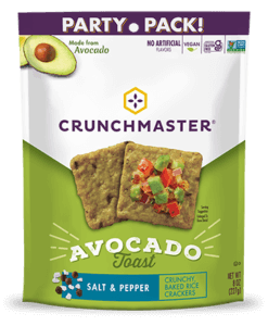 Crunchmaster Avocado Toast Crackers Party Pack