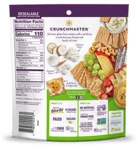 Crunchmaster Grain-Free Lightly Salted Crackers