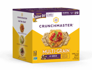 Crunchmaster Club Multi-Grain 4-Seed Crackers