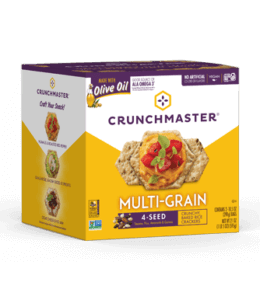Crunchmaster Club Multi-Grain 4-Seed Crackers