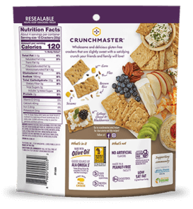Crunchmaster Multi-Grain White Cheddar Crackers