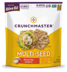 Crunchmaster Multi-Seed Roasted Garlic Crackers