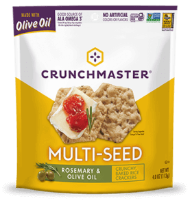 Crunchmaster Multi-Seed Rosemary & Olive Oil Crackers