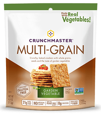 Crunchmaster Multi-Grain Garden Vegetable Crackers