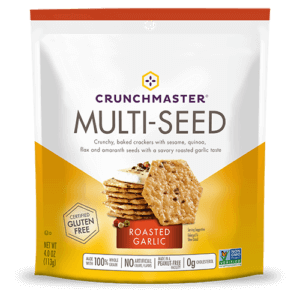 Crunchmaster Multi-Seed Roasted Garlic Bread