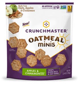 Crunchmaster Apples & Cinnamon Oatmeal Minis