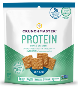Crunchmaster Protein Sea Salt Crackers