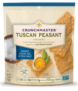 Crunchmaster Tuscan Peasant Olive Oil & Salt Crackers