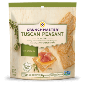 Crunchmaster Tuscan Peasant Rosemary Crackers