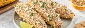 Crunchy Garlic Mexican Elote Recipe