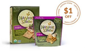 Crunchmaster Crackers $1 Off Coupon.