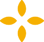 Crunchmaster logo - four yellow points medium.