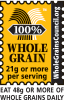 21g of whole grain per serving