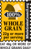 22g of whole grain per serving